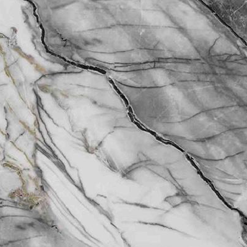Moss Black and White Root folija za prijenos topline kabineta otporna na toplinu i ulje